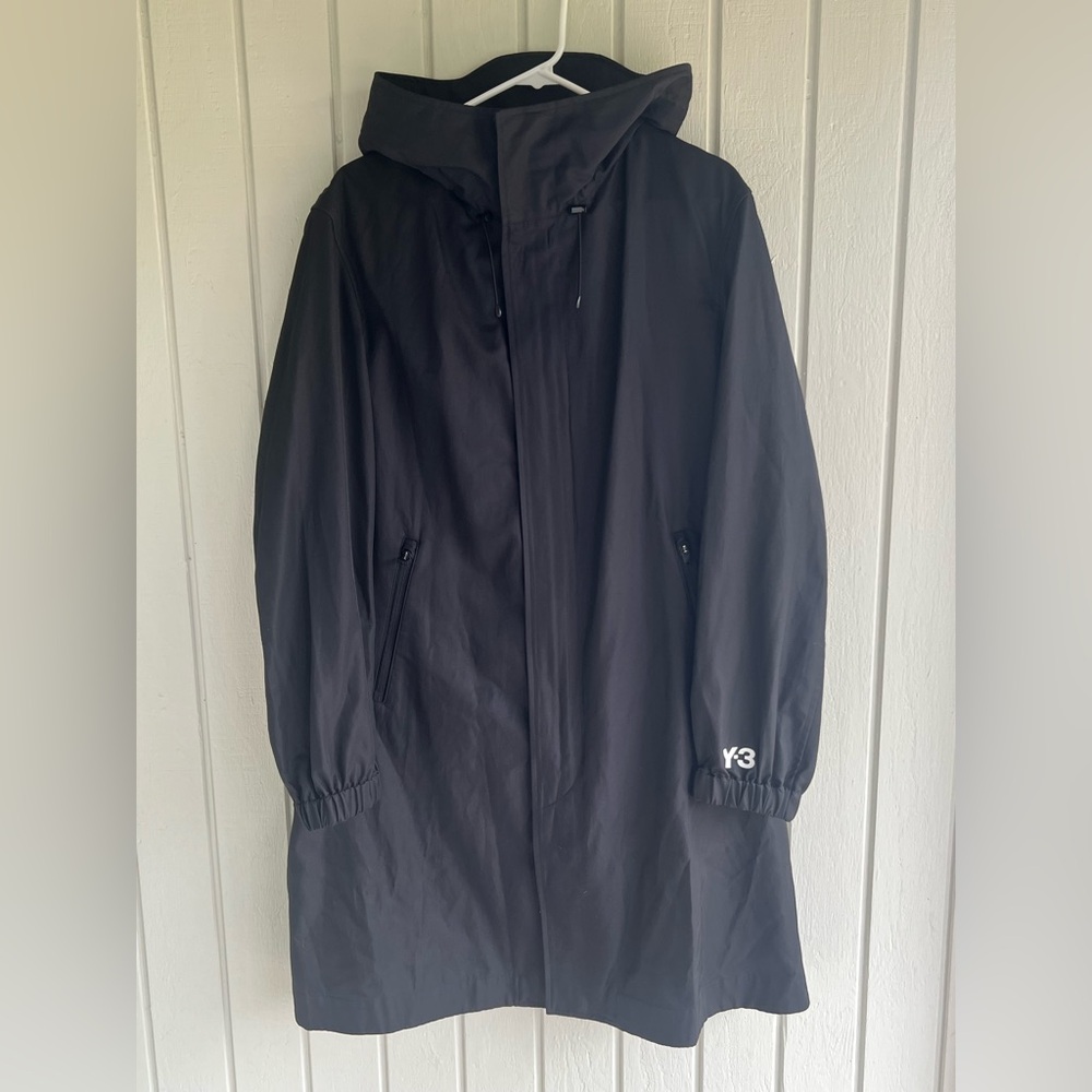 Y-3 Black Hooded Jacket